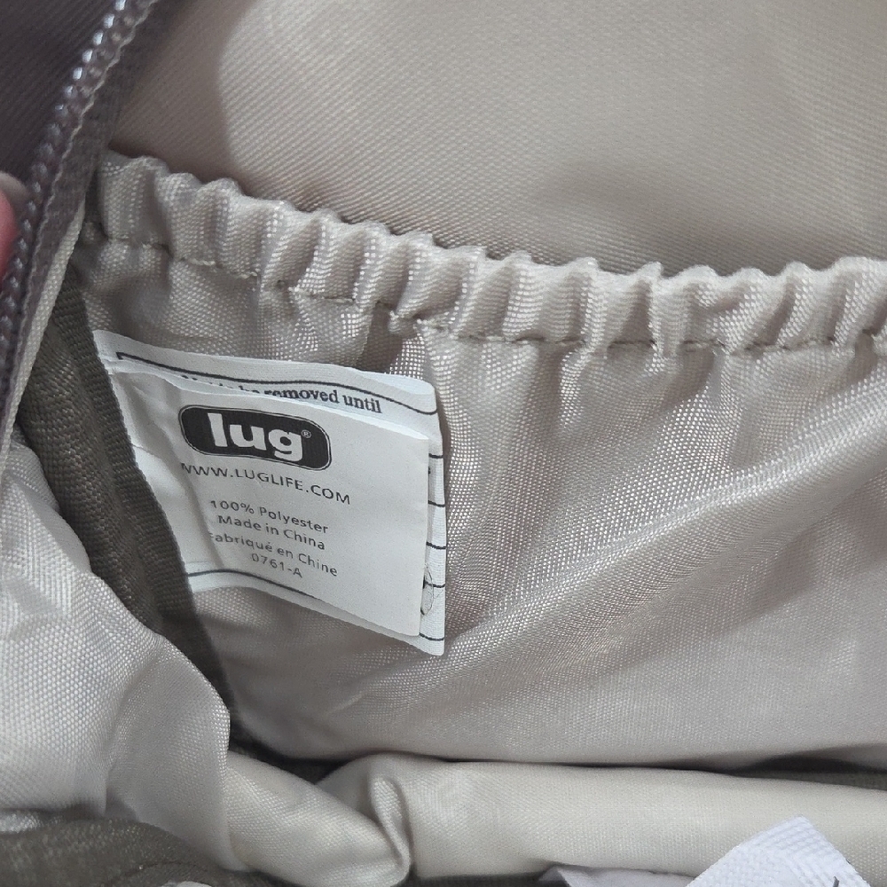 Lug Carousel Quilted Messenger Bag in Walnut NWT - Picture 12 of 16
